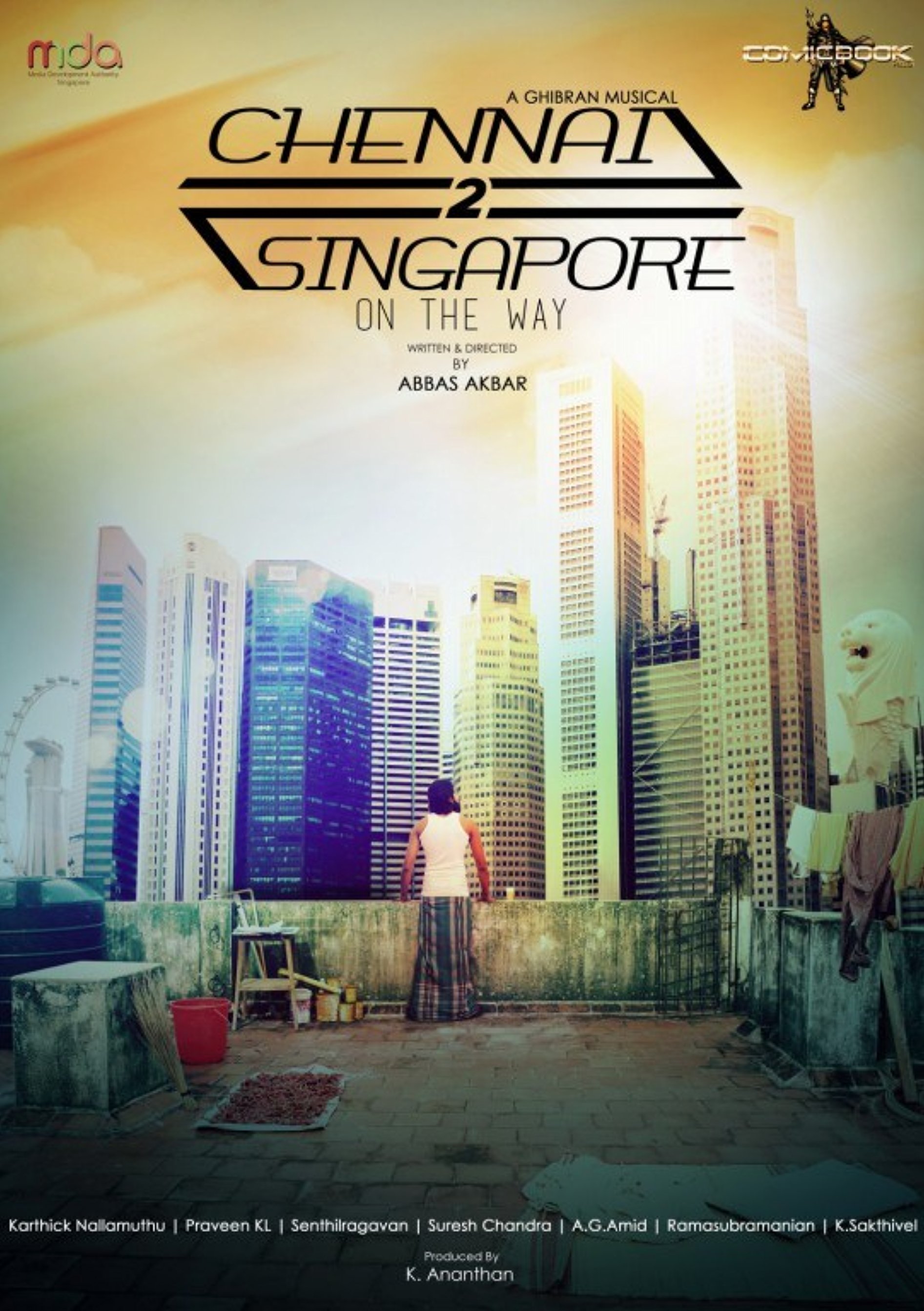 Chennai 2 Singapore movie poster download