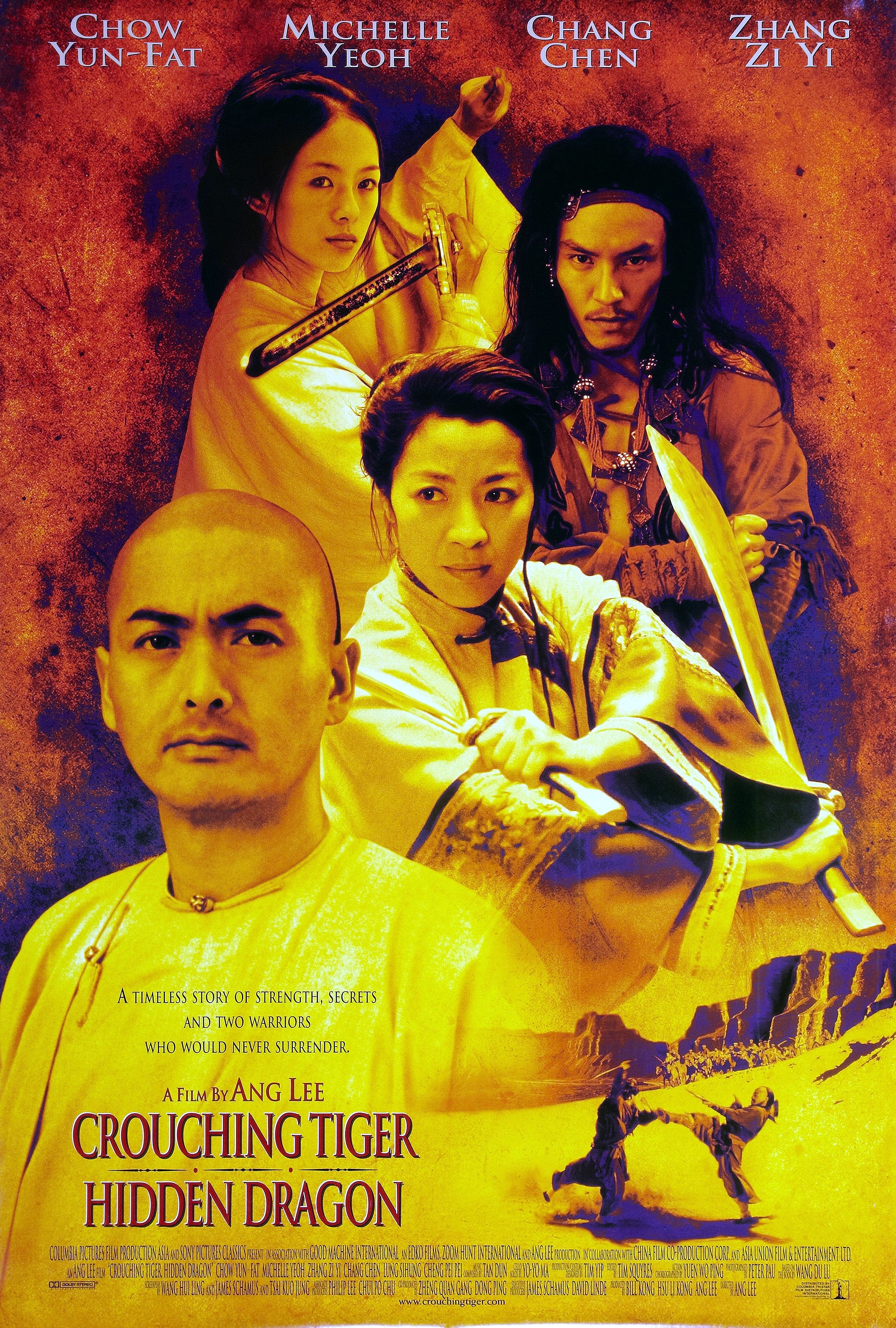 Crouching Tiger Hidden Dragon (2000) movie poster download