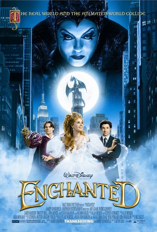 Enchanted (2007) movie poster download