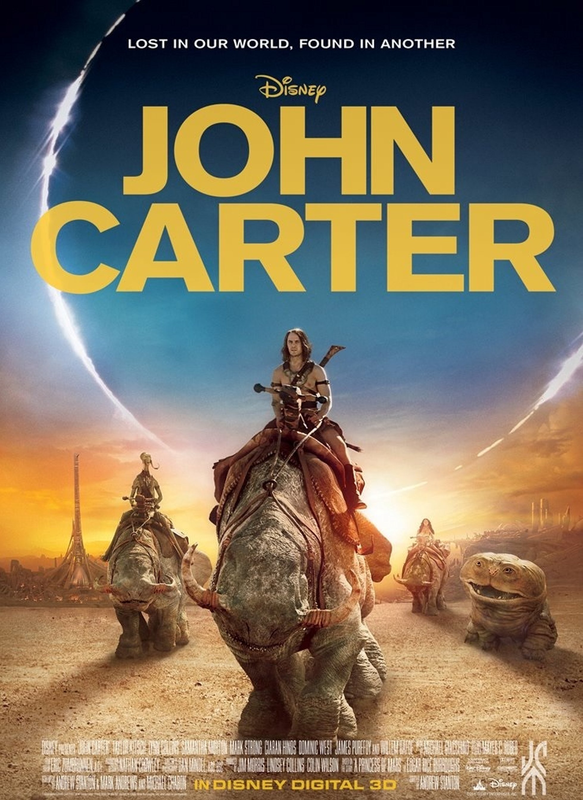 John Carter (2012) movie poster download