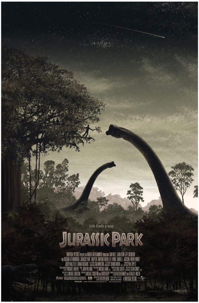 Jurassic Park (1993) movie poster download